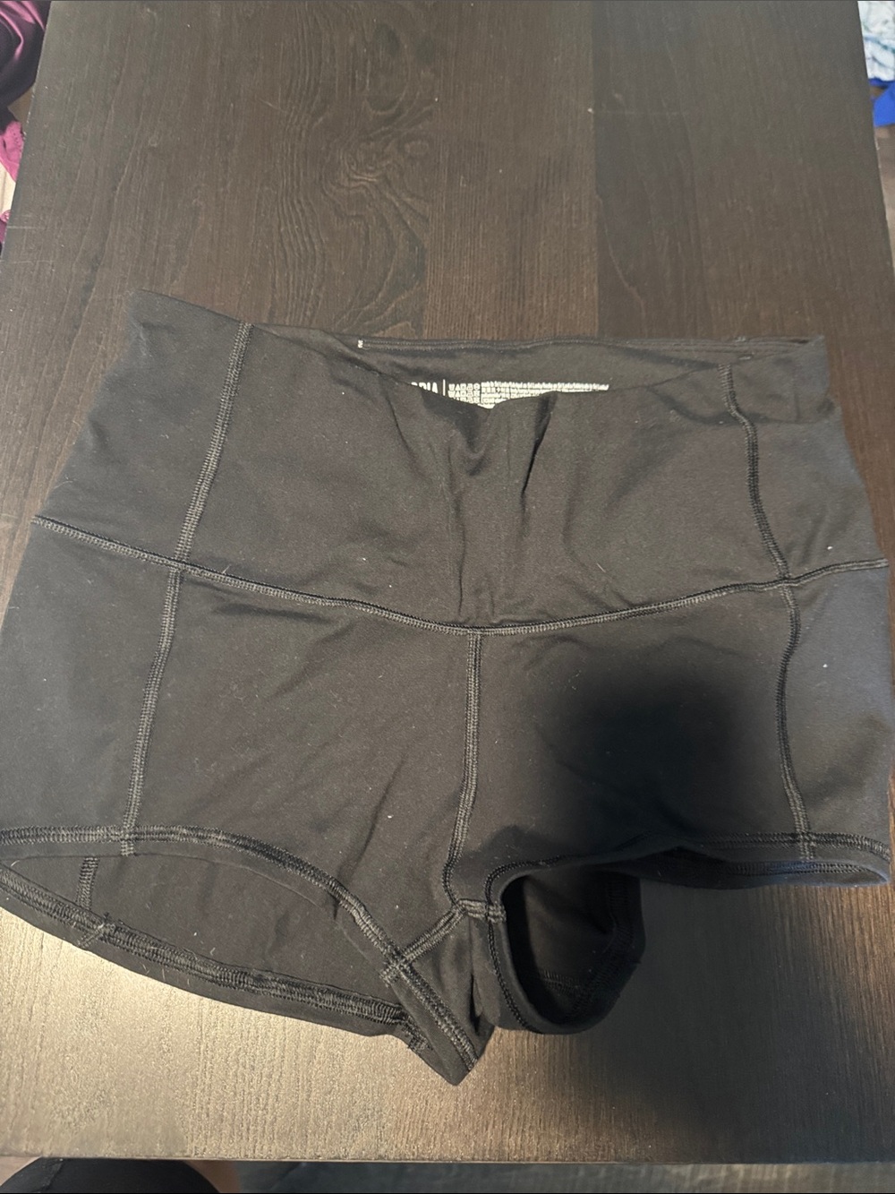 Victoria's Secret Black High-Rise Bike Shorts